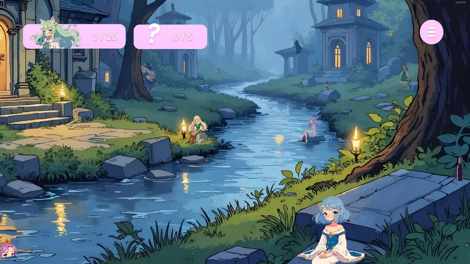Hidden Anime Girls