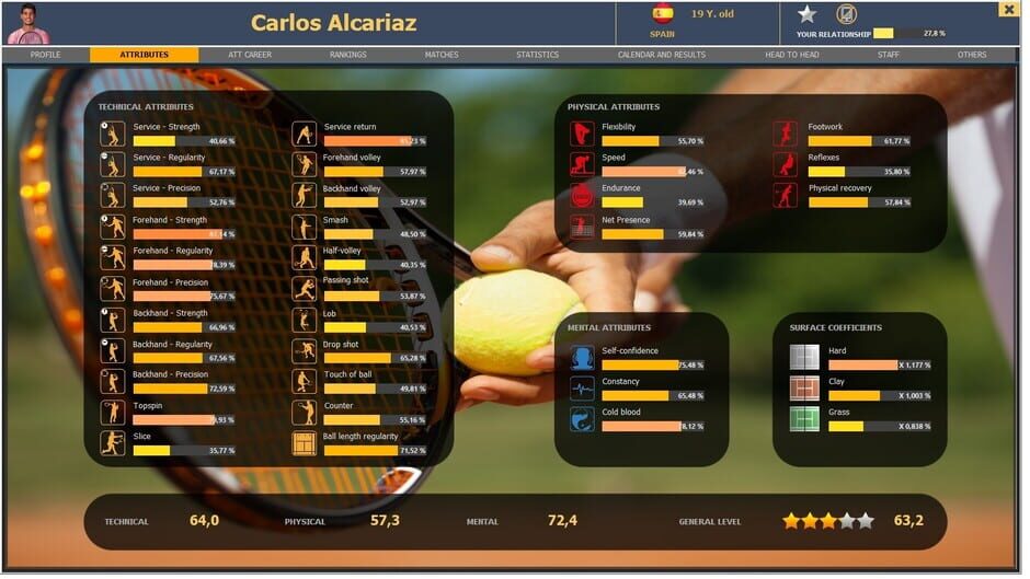 Absolute Tennis Manager Screenshot