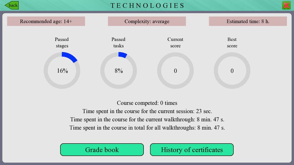Powerful Courses Screenshot