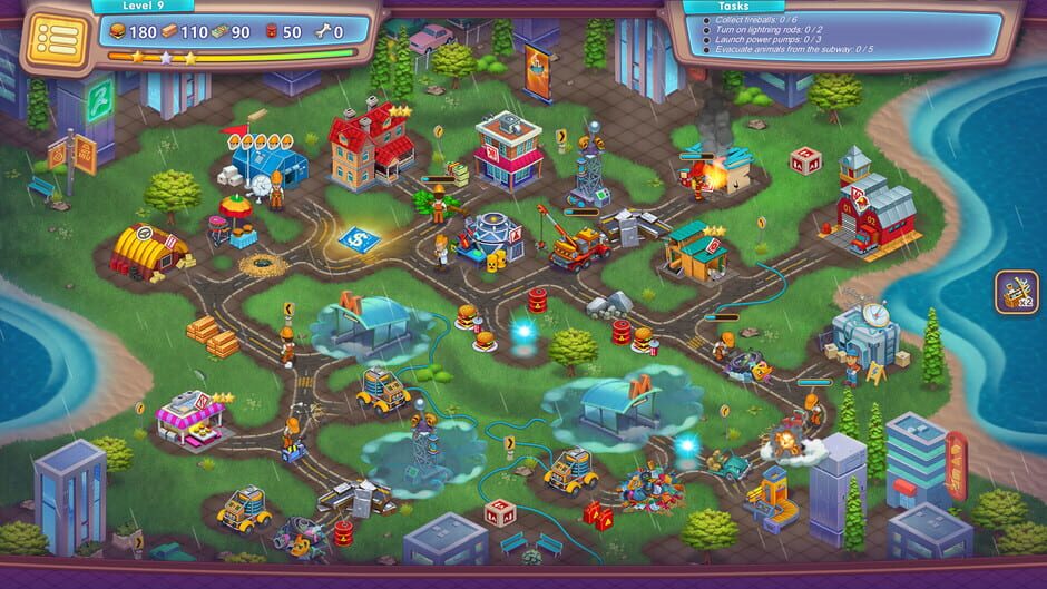 Rescue Team: Attack of the Atom Screenshot