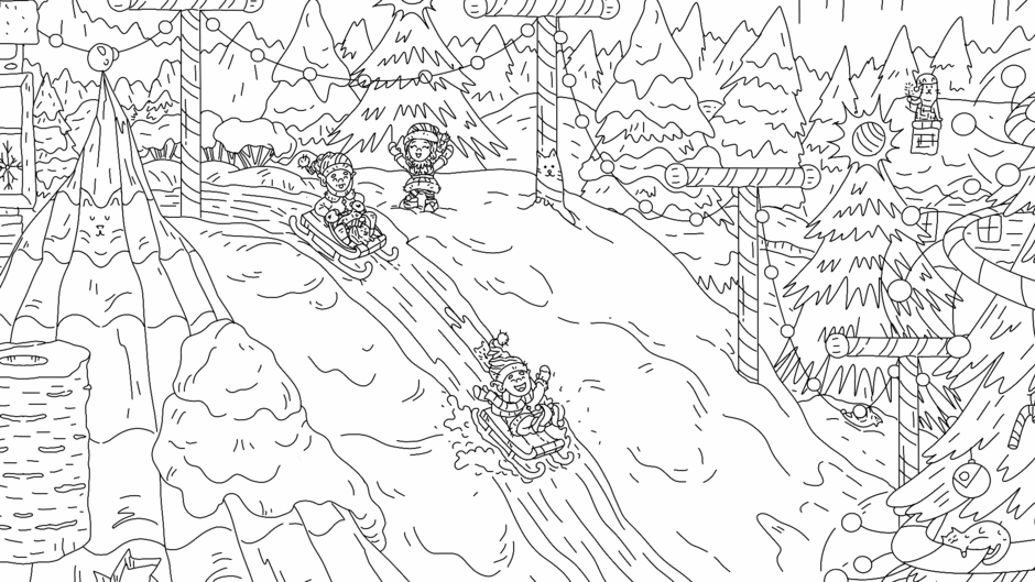 Cats Hidden in Advent Calendar Screenshot