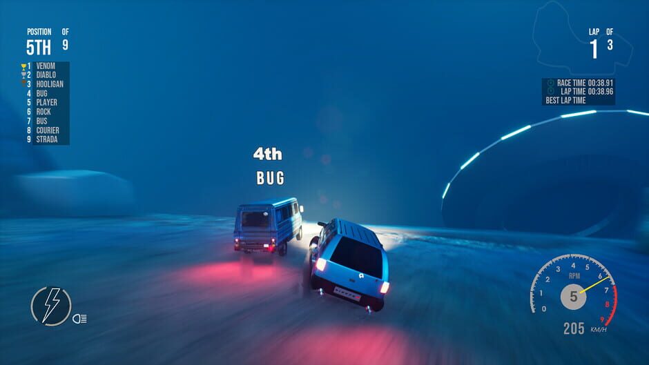 สกรีนช็อตจาก TurboMania Fog Racers (รูปที่ 6)