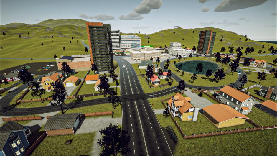 Onefold Taxi Simulator Screenshot