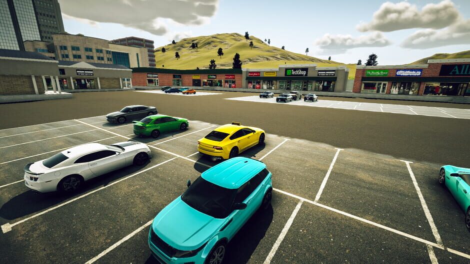 Onefold Taxi Simulator Screenshot