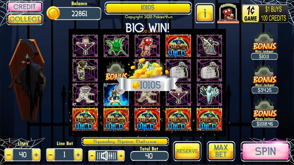 Spooky Spins Deluxe Screenshot