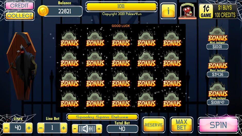 Spooky Spins Deluxe Screenshot