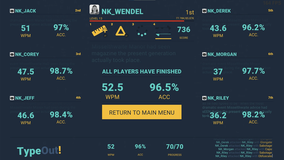 TypeOut Screenshot