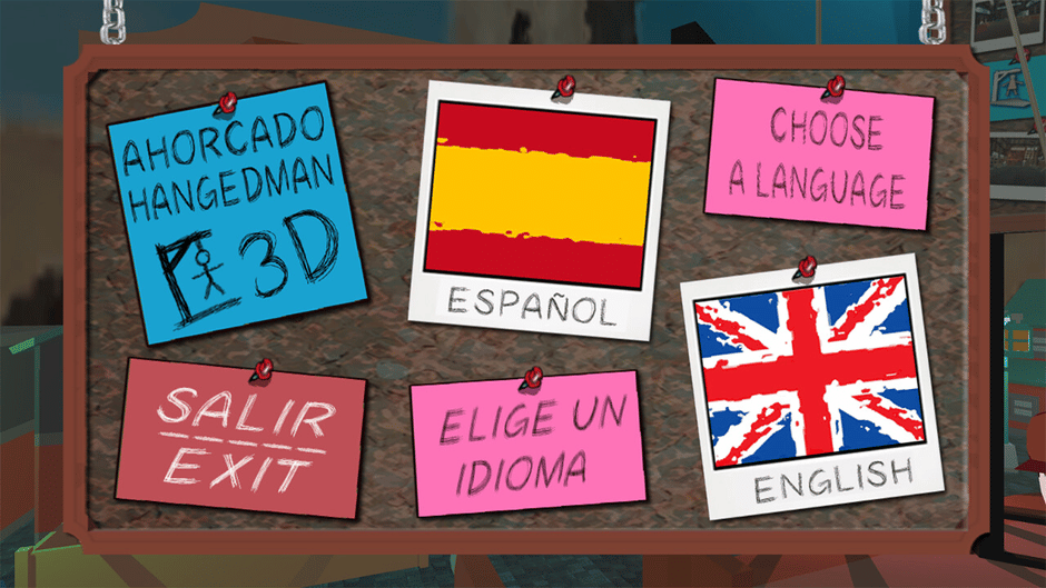 Ahorcado 3D: Hangedman 3D Screenshot