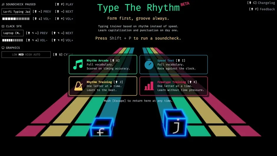 Кадър от Type the Rhythm