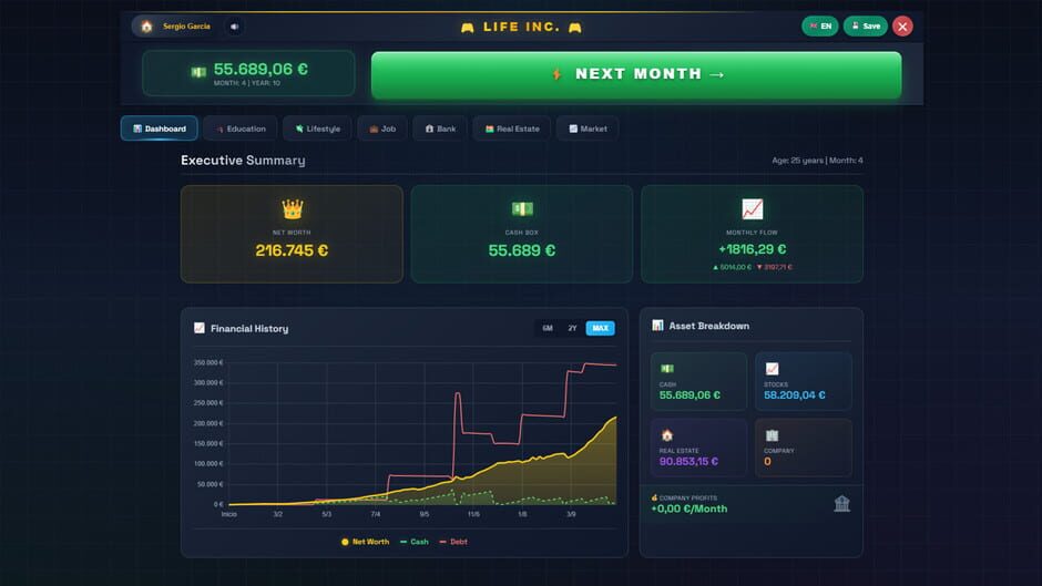 Screenshots Life Inc.