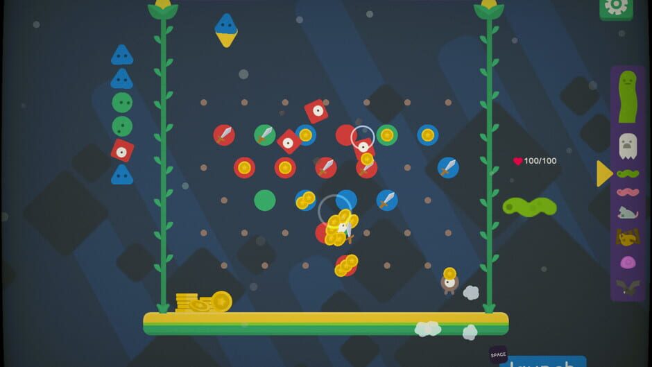 Screenshots A Little Physics Roguelike