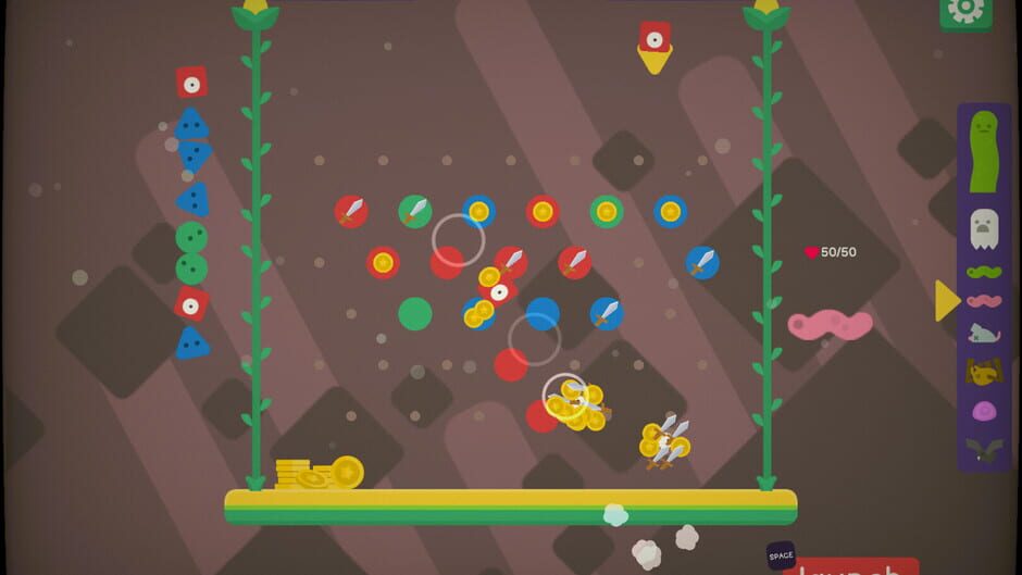 Screenshots A Little Physics Roguelike