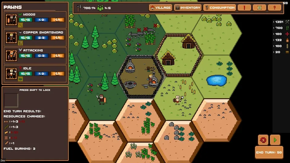 Кадър от Pawns Survival