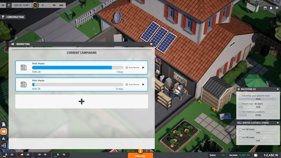 Кадър от E-Shop Tycoon