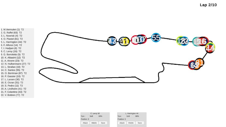 Racing Manager screenshot