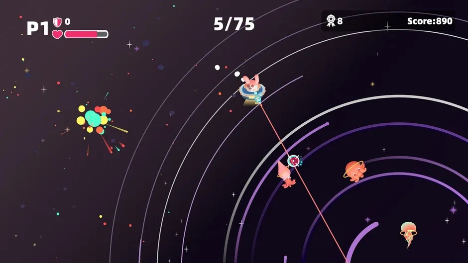 Кадър от Unanchored Spaceshooting