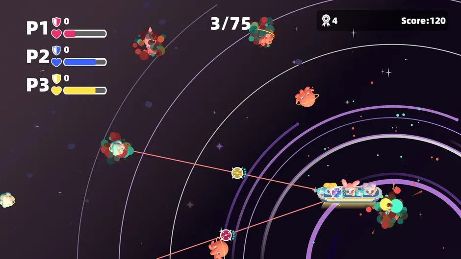 Кадър от Unanchored Spaceshooting