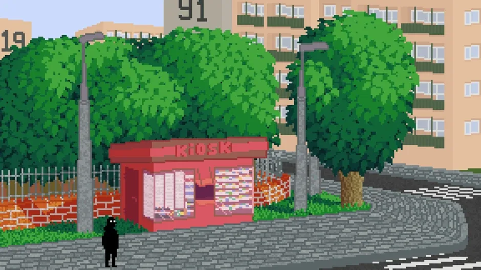 Кадър от Kiosk 199X