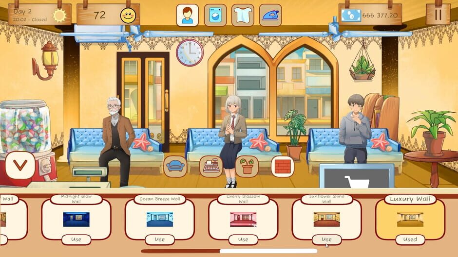 Screenshots Wash & Warm