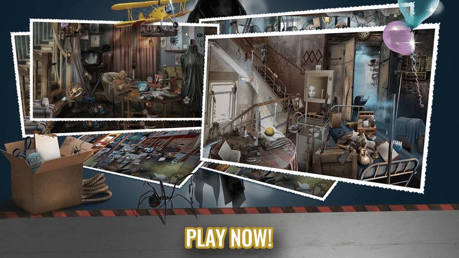 Hidden Objects: Ghost Town Screenshot