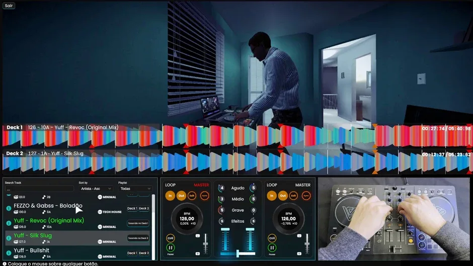 Кадър от DJ Life Simulator: From Your Bedroom to the Mainstage