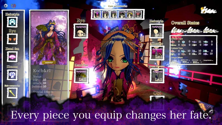Кадър от Oiran Survival: Edo Yokai Rush