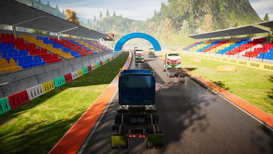 สกรีนช็อตจาก Truck Racing Simulator (รูปที่ 2)