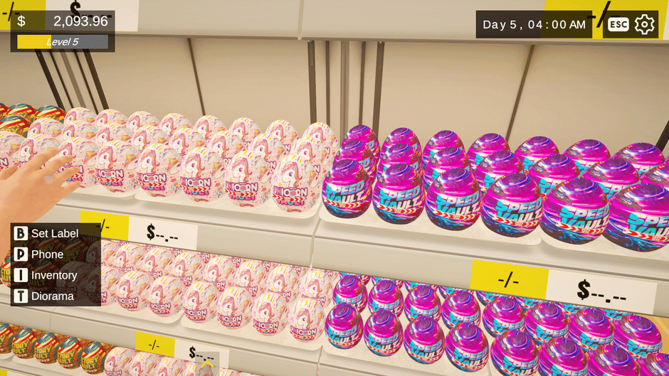 Mystery Egg Shop Simulator Screenshot