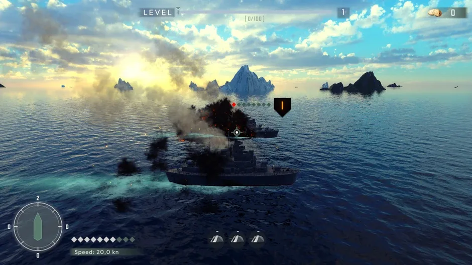 Кадър от Sea War Naval Supremacy