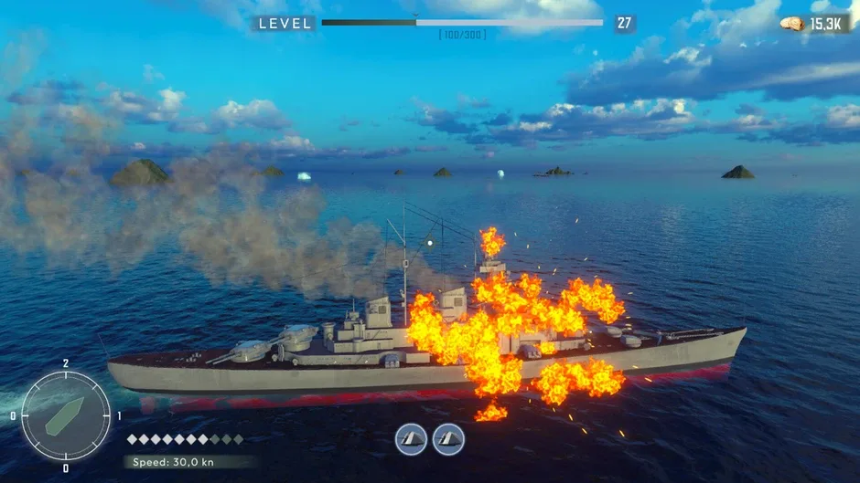 Кадър от Sea War Naval Supremacy