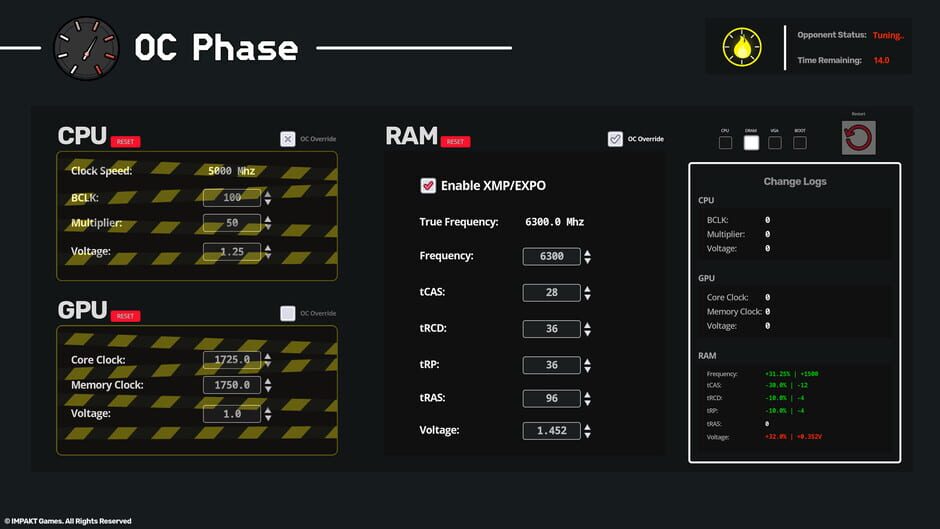Screenshots PC Versus