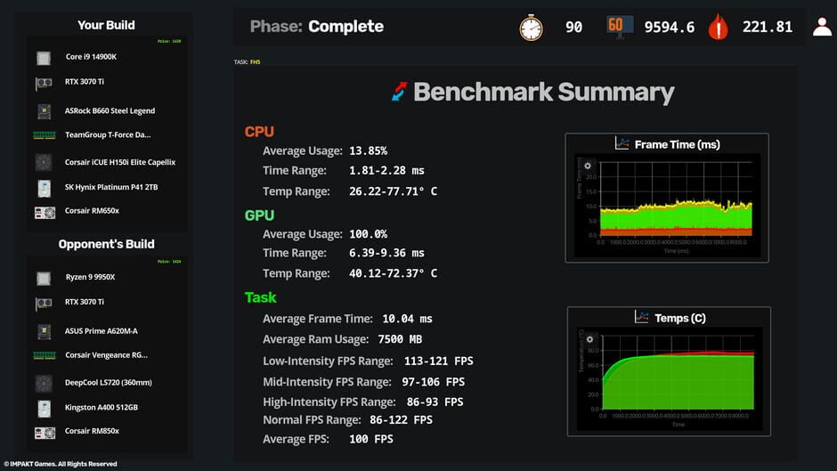 Screenshots PC Versus