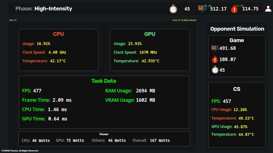 Screenshots PC Versus