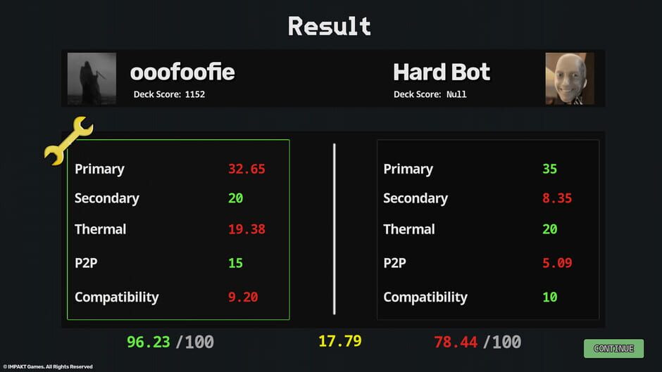 Screenshots PC Versus