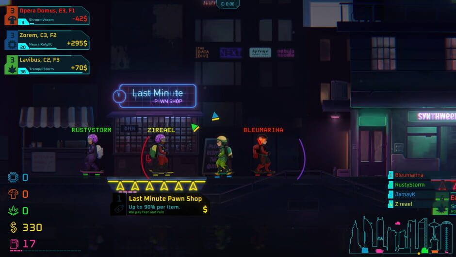 Screenshots Fly High Runners