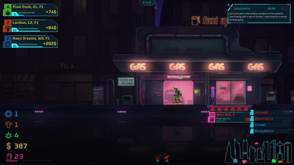 Screenshots Fly High Runners