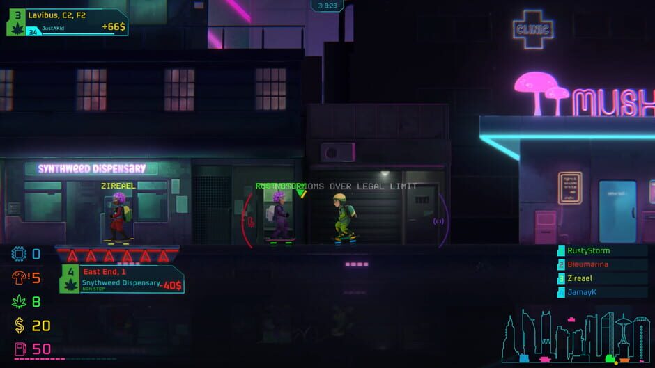 Screenshots Fly High Runners