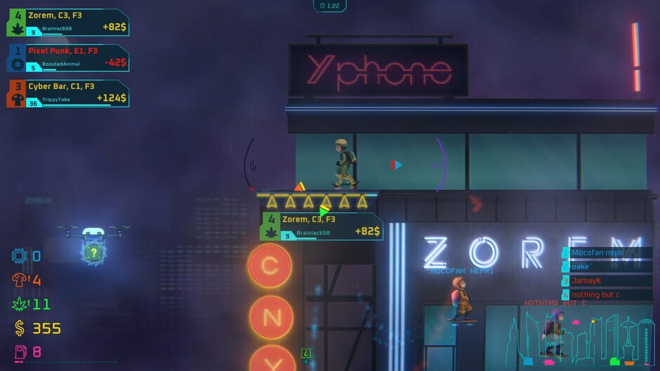 Screenshots Fly High Runners