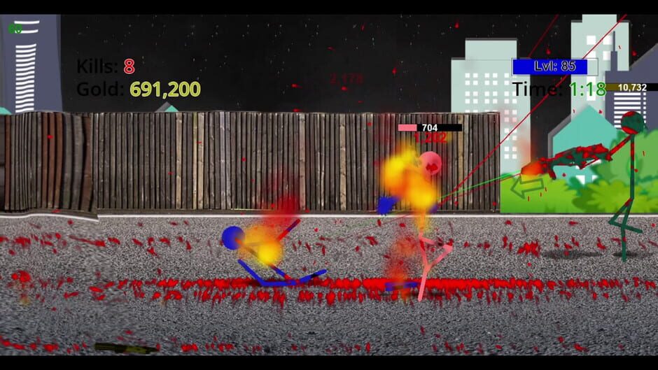 สกรีนช็อตจาก Stickman Physics Battle Arena (รูปที่ 27)