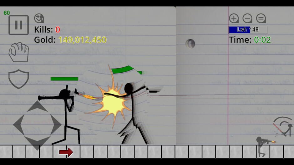 สกรีนช็อตจาก Stickman Physics Battle Arena (รูปที่ 28)