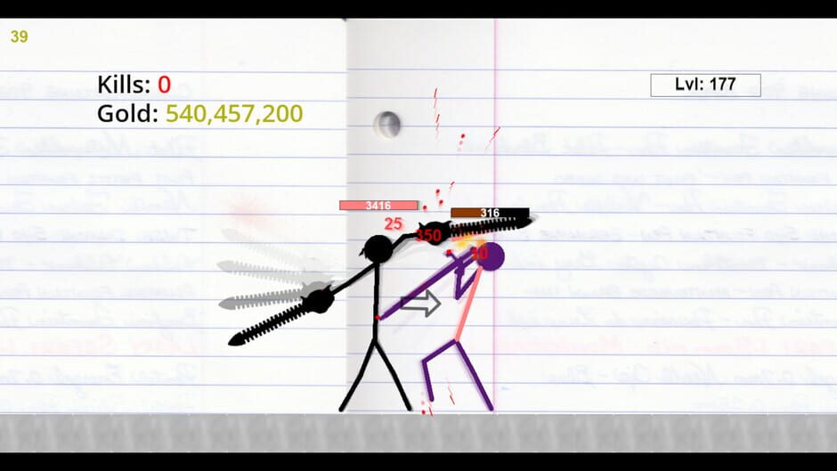 สกรีนช็อตจาก Stickman Physics Battle Arena (รูปที่ 39)