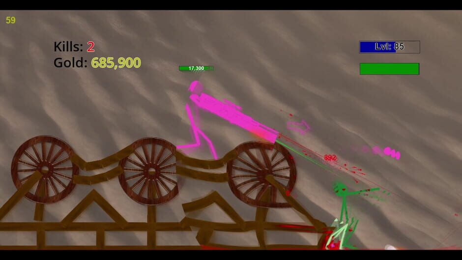 สกรีนช็อตจาก Stickman Physics Battle Arena (รูปที่ 22)