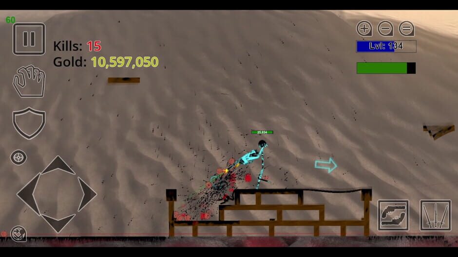 สกรีนช็อตจาก Stickman Physics Battle Arena (รูปที่ 26)