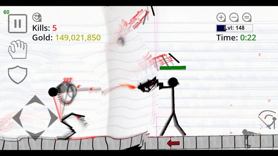 สกรีนช็อตจาก Stickman Physics Battle Arena (รูปที่ 10)