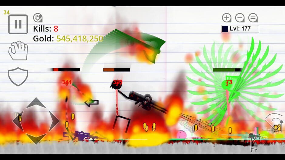 สกรีนช็อตจาก Stickman Physics Battle Arena (รูปที่ 32)