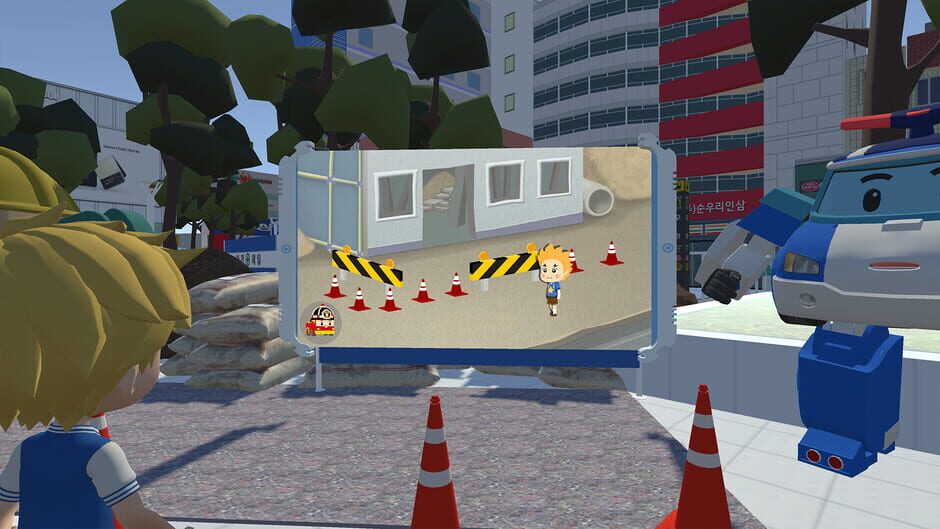 สกรีนช็อตจาก VR Traffic Safety with Polly (รูปที่ 6)