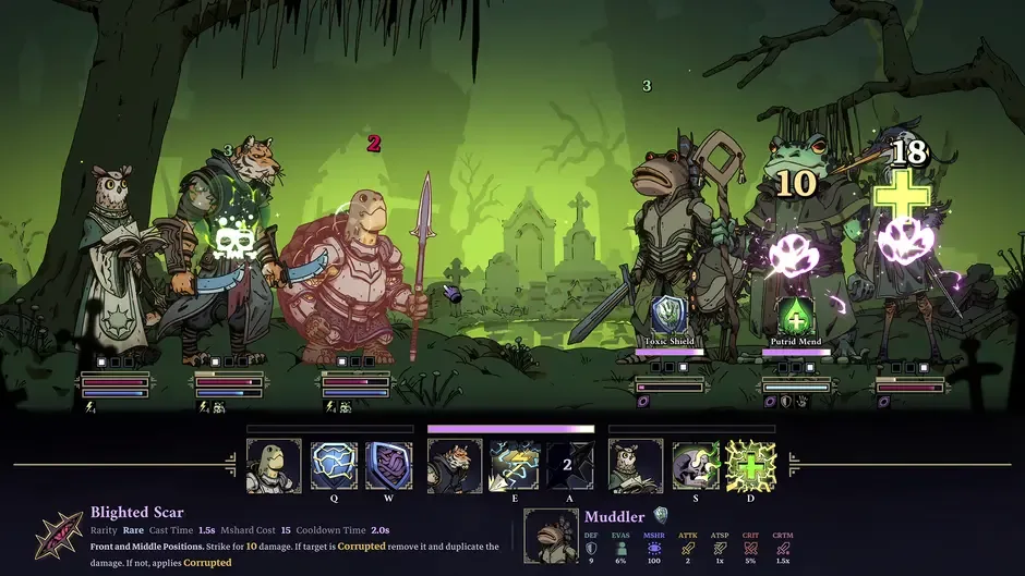 Кадър от Skills & Raids