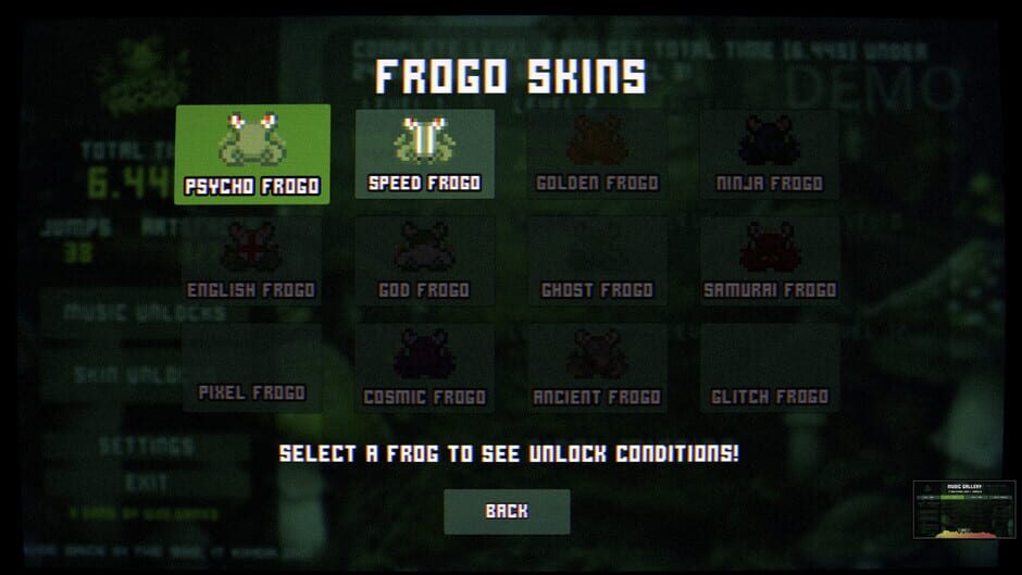 Screenshots Psycho Frogo