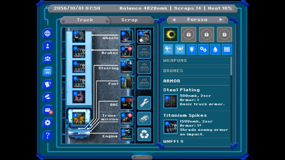 Screenshots Trucker 2056