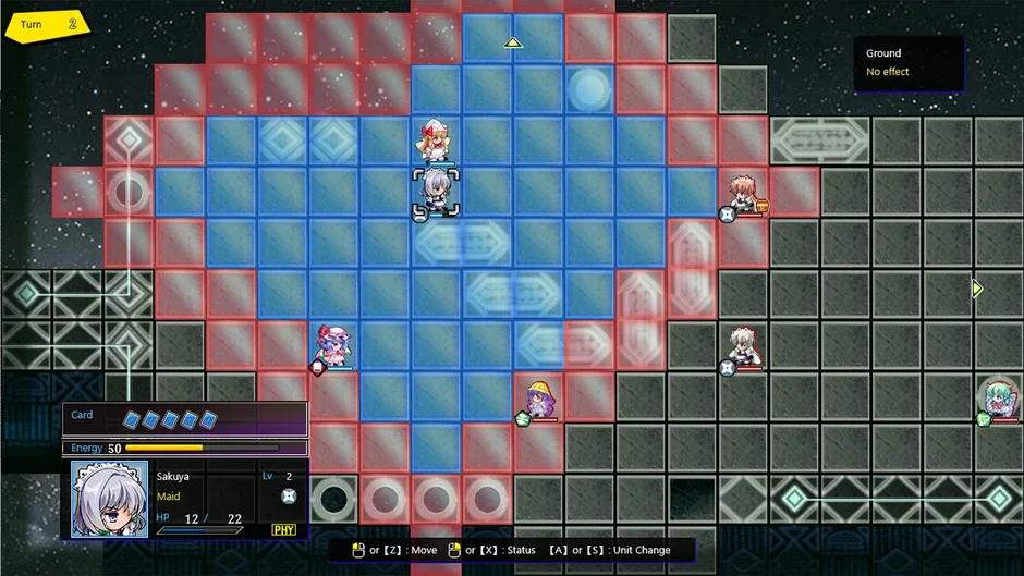 Кадър от Touhou: Divine Land -Majesty in Game-